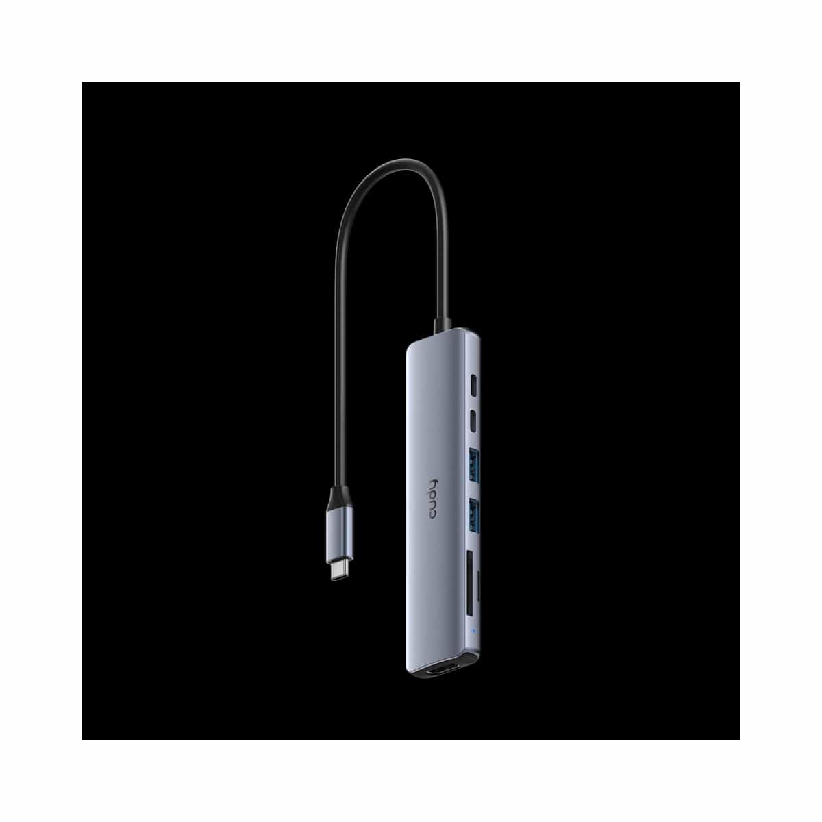 Hub Cudy 7 en 1 USB-C