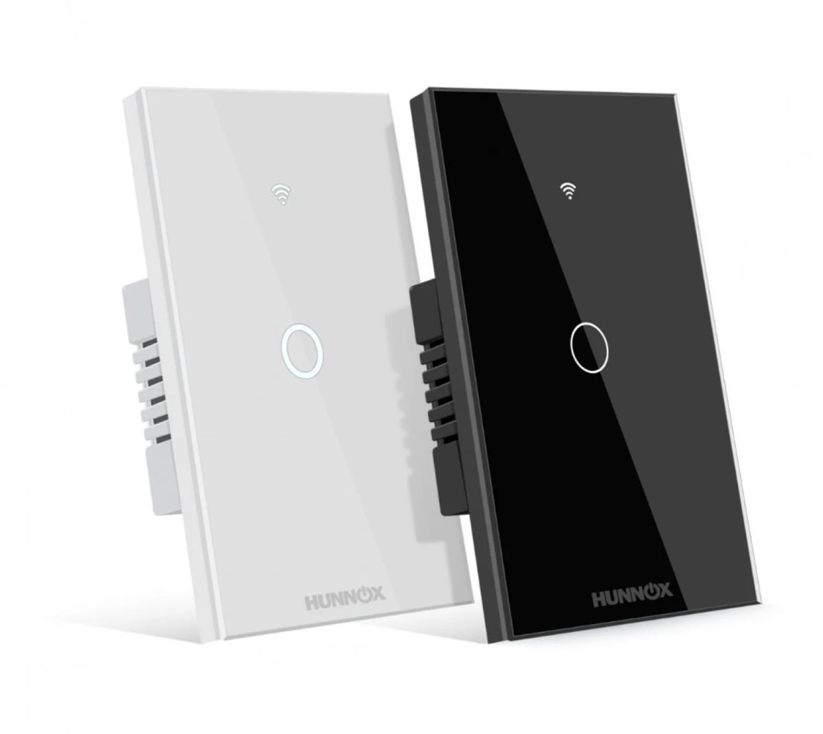 Tecla Hunnox Smart Tactil 1 Canal Negro