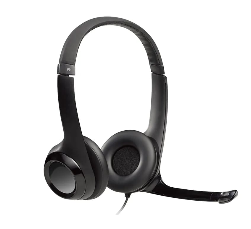 Auricular con Microfono Logitech H390 Negro 981-000014