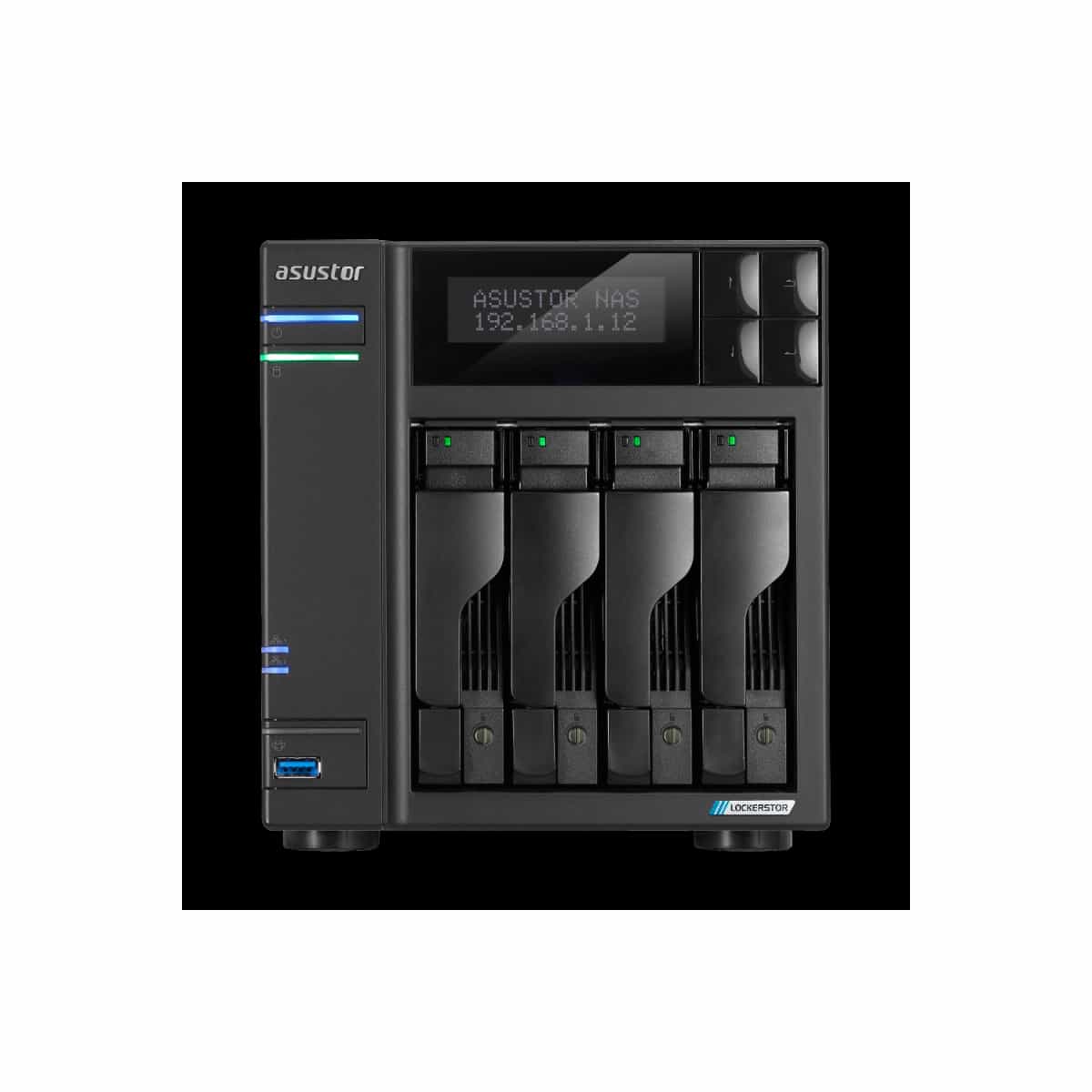 Asustor NAS Tower Lockerstor 4 Gen 3 AS6804T 4X3.5/2.5