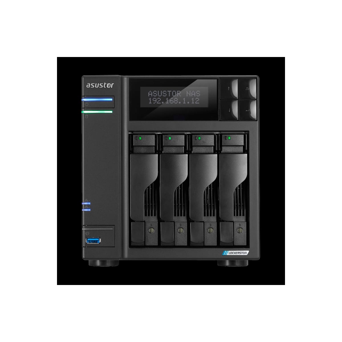 Asustor NAS Tower Lockerstor 4 Gen 3 AS6804T 4X3.5/2.5