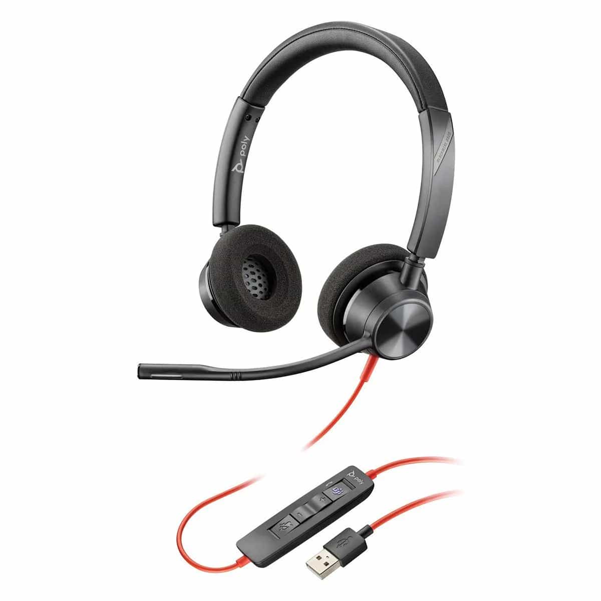 Auriculares Plantronics Blackwire Bw3320-m Usb-a 214012-101