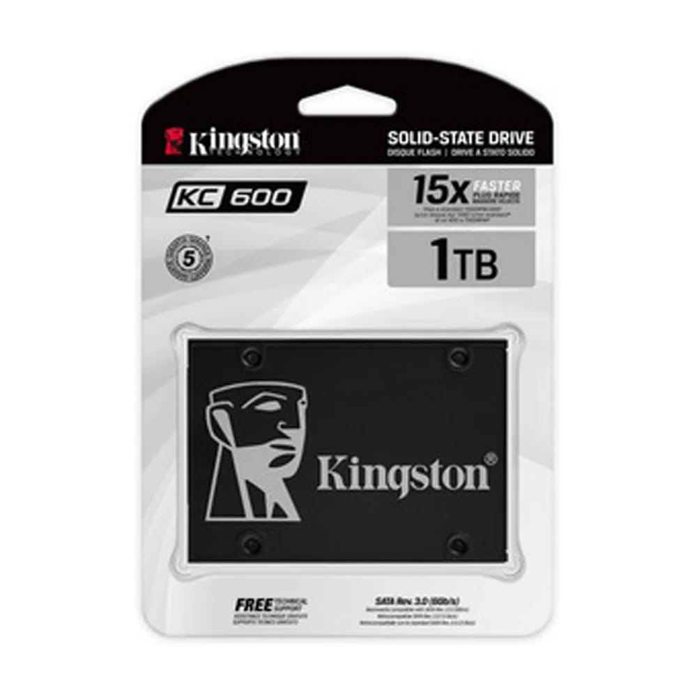 SSD 1TB Kingston KC600 Sataiii 2.5