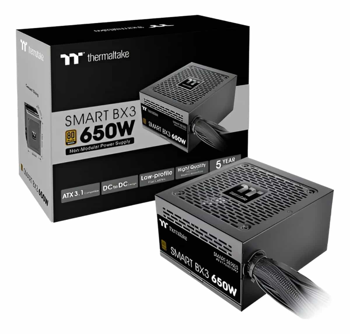 Fuente Gamer Thermaltake Smart BX3 650W 80 Plus Bronze