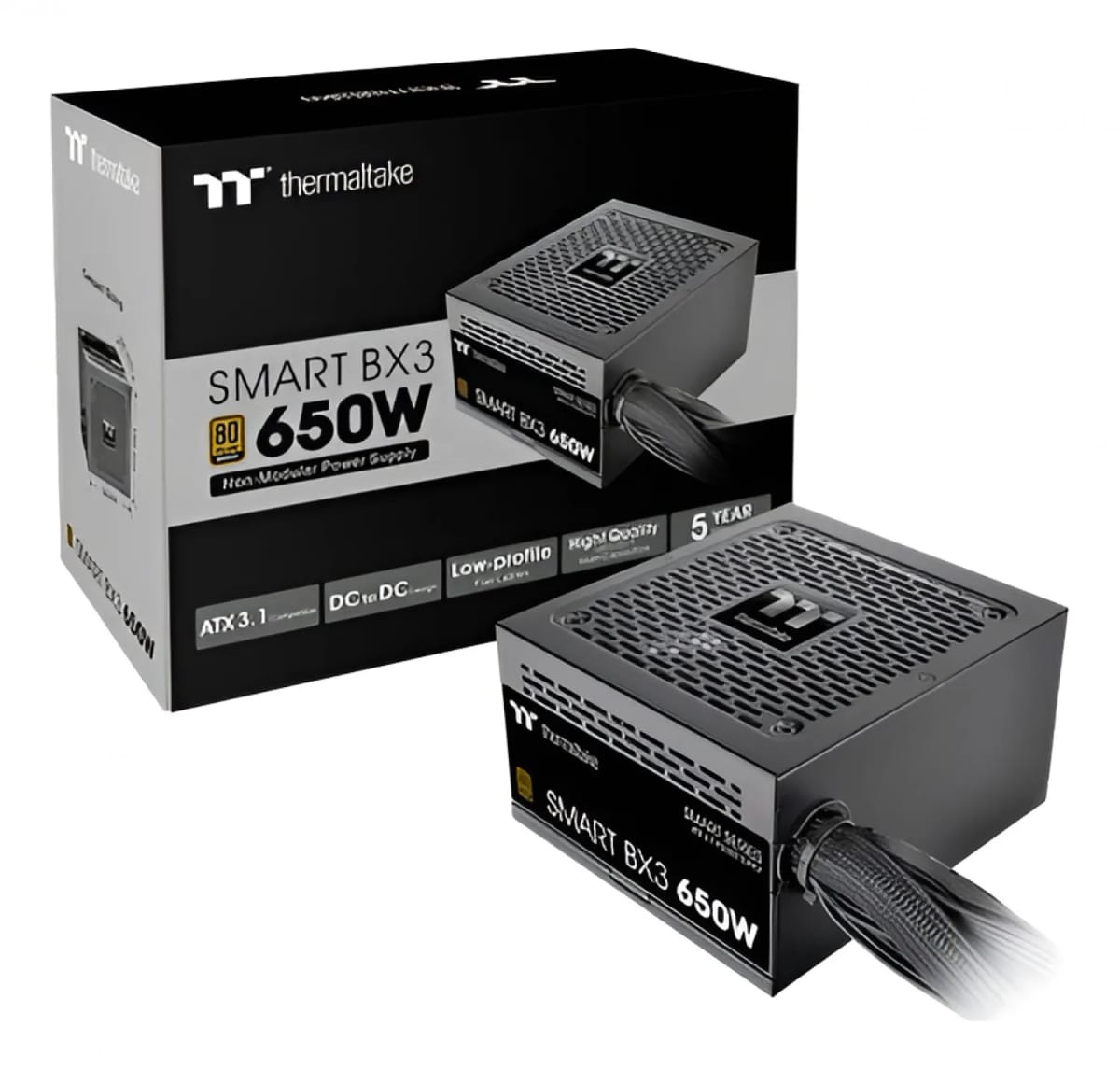 Fuente Gamer Thermaltake Smart BX3 650W 80 Plus Bronze