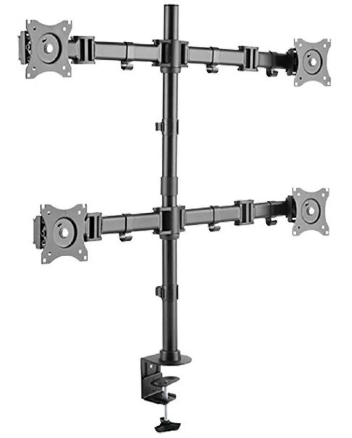 Soporte de Escritorio Cuadruple Intelaid 13/27 Carga Maxima 32KG IT-DB4E