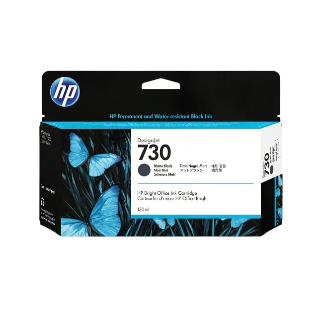 P2V65A HP 730 130-ml Matte Black Ink