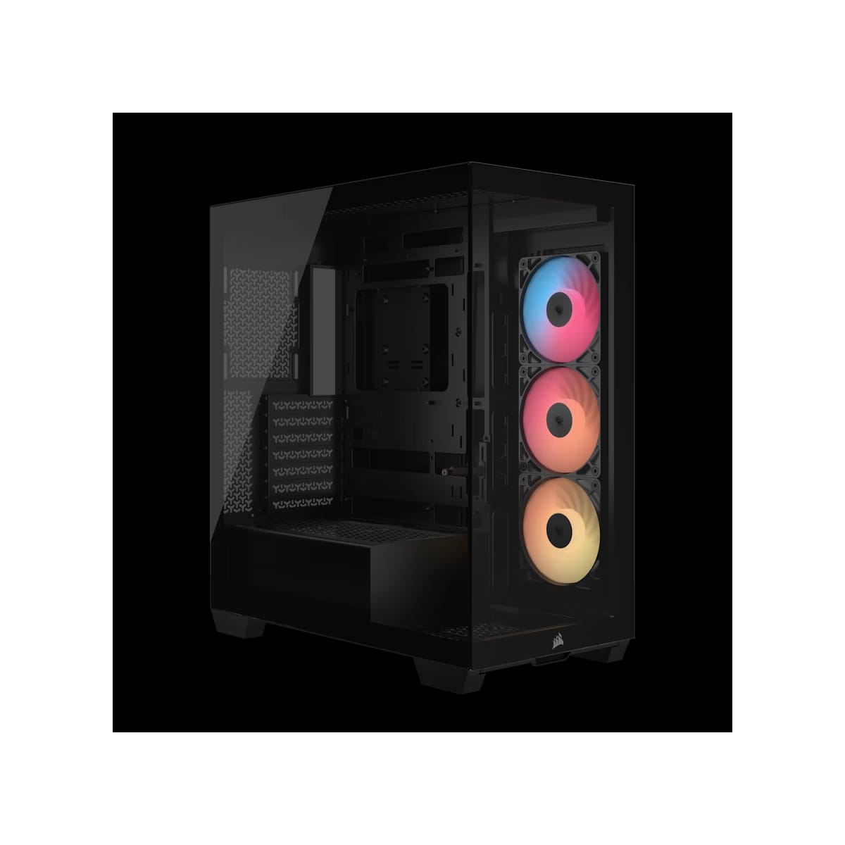 Gabinete CORSAIR 3500X RS-R ARGB Mid Tower Negro