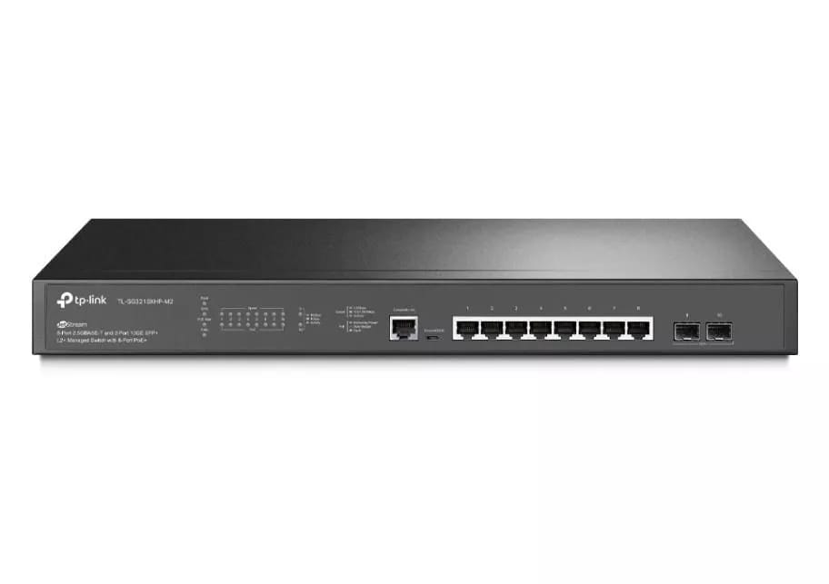 Tp-Link Omada SW 8 Port POE+ 2.5G 2X10GB