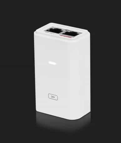 Adaptador/Fuente Poe Ubiquiti POE-24-7W-G-WH 24v - 0,3a Gigabit