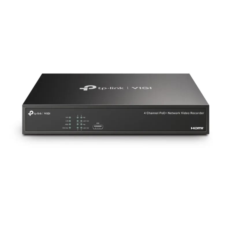VIGI NVR1004H-4P 4 CH con puertos PoE+