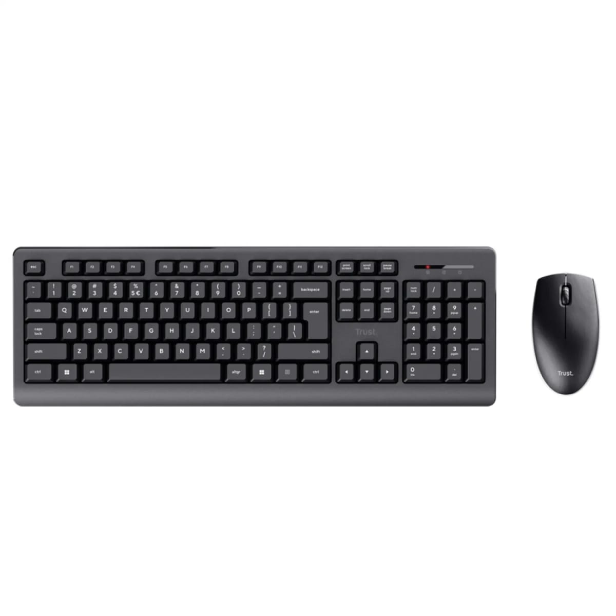 Combo Teclado y Mouse Trust Primo Wireless Deskset ES