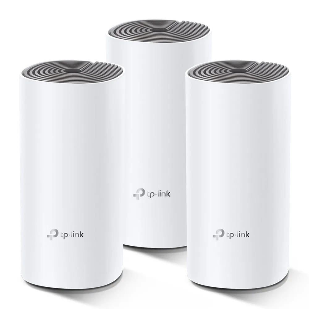 Sistema Mesh TP-Link Deco E4 AC1200 WiFi pack de 3