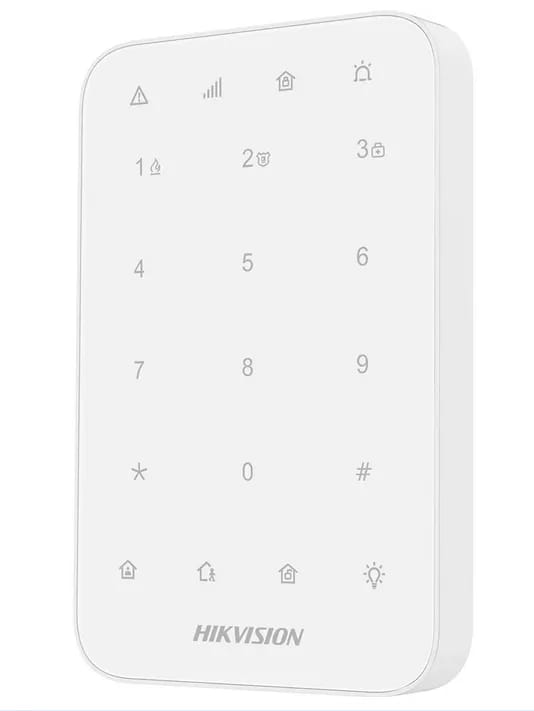 Teclado Inalámbrico Int Hikvision Alarma Axpro DS-PK1-E-WB (O-Std)
