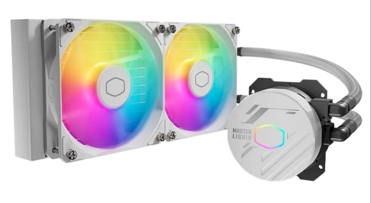 Water Cooler Master Masterliquid 240 CORE Nex ARGB Blanco
