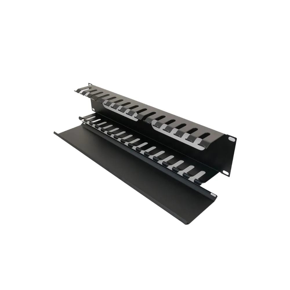 Organizador de Cable de 2U con TAPA