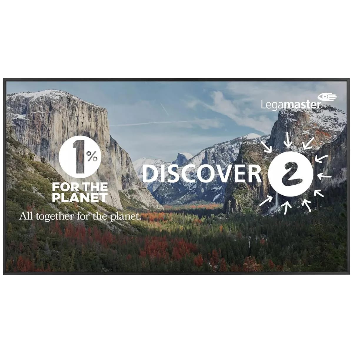 Monitor Profesional Legamaster 55" LED IPS 4kUHD DISCOVER 2 DIS-5510