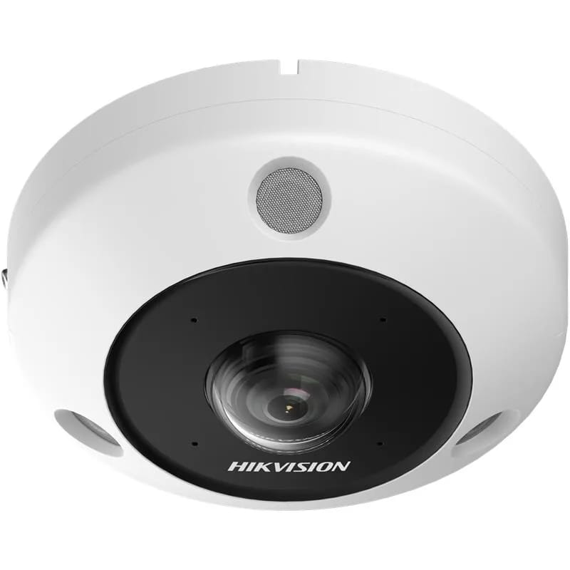 Cámara fisheye panorámica Hikvision DS-2CD63C5G1-IVS 12MP 360°