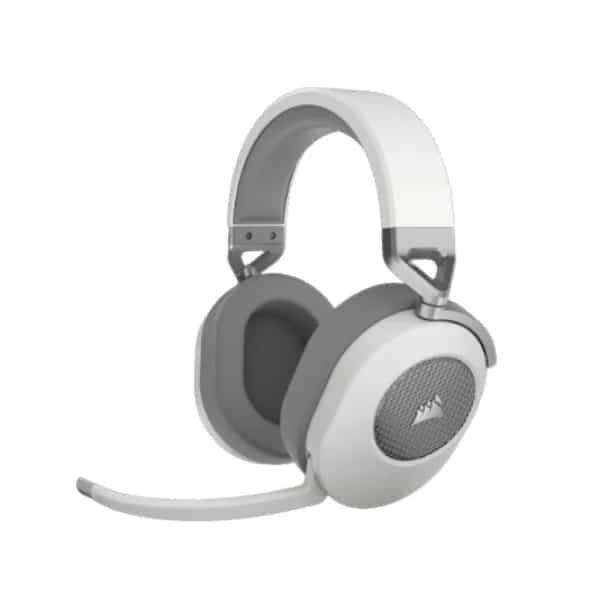 Auricular Corsair HS65 Wireless White V2 Sonido 7.1 Dolby
