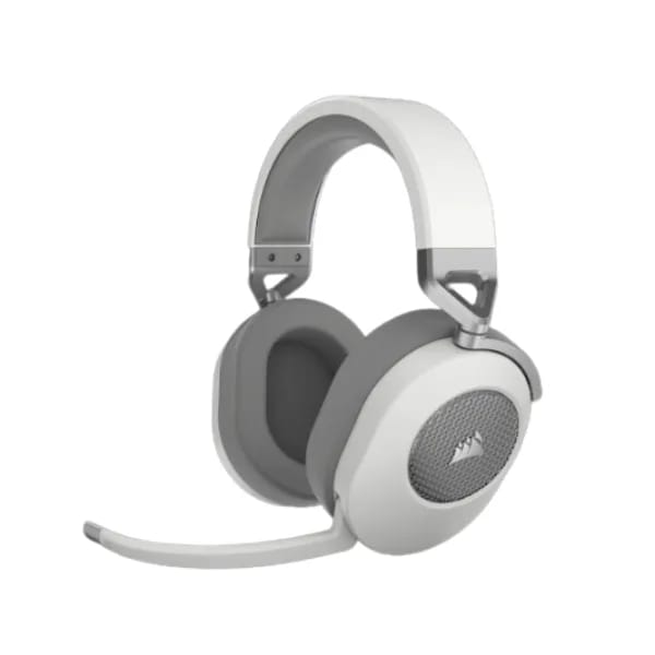 Auricular Corsair HS65 Wireless White V2 Sonido 7.1 Dolby