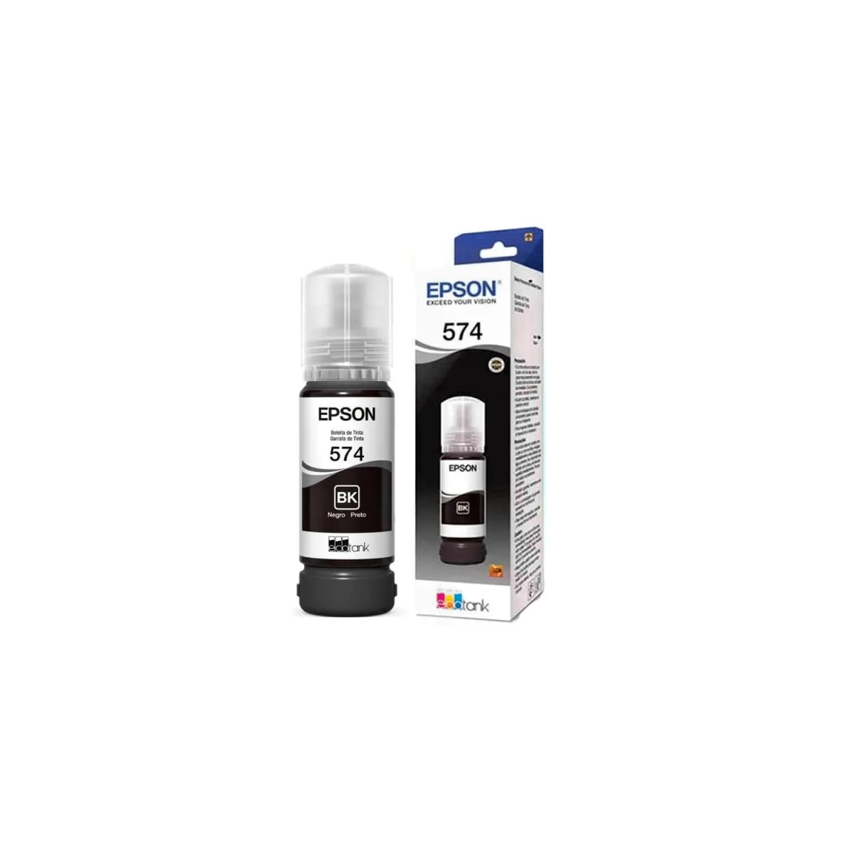 Botella Epson T574120-AL Negro para L8050