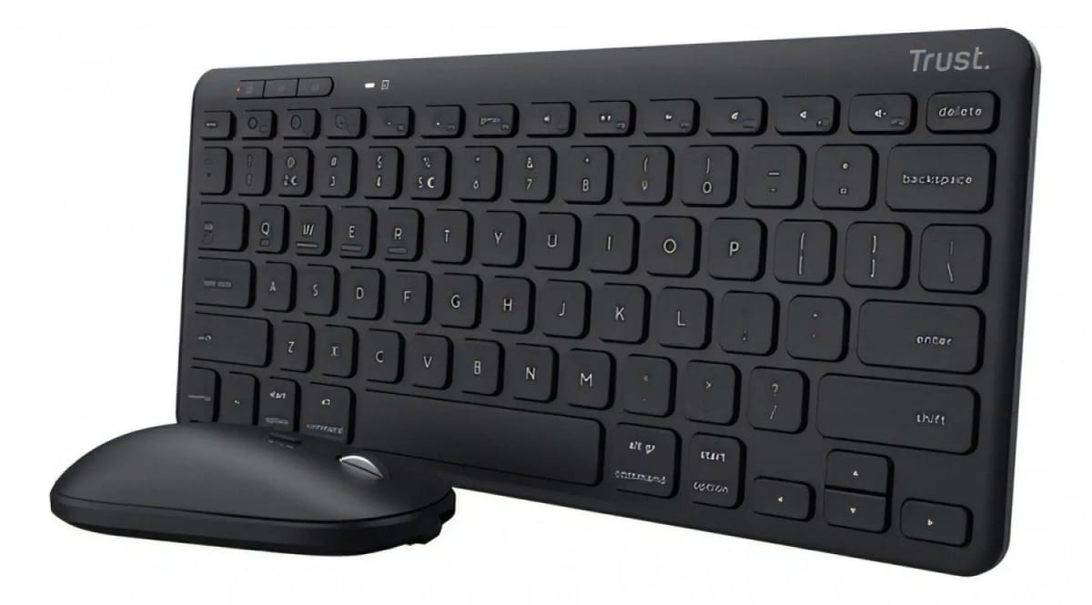 Teclado y Mouse Trust Lyra WL ES