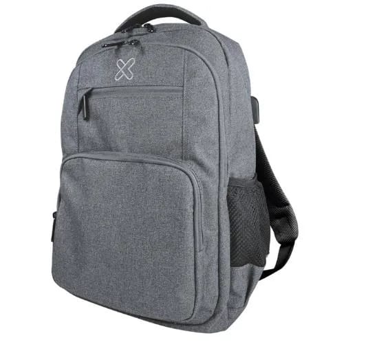 Mochila Klipxtreme Stendal 156 Gris C USB (KNB-577GR)