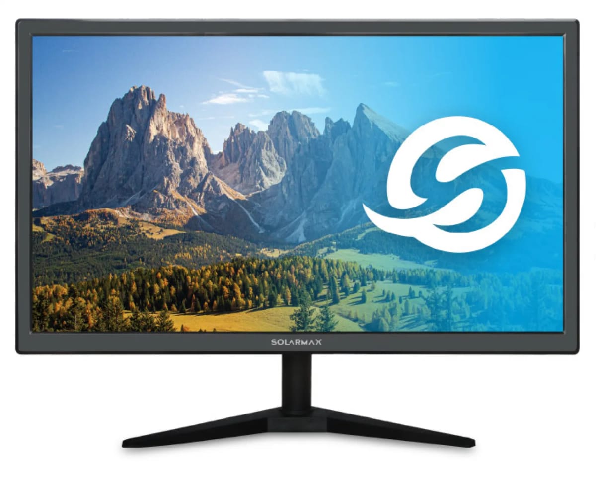 Monitor Solarmax 23.6 Full HD VGA/HDMI Negro