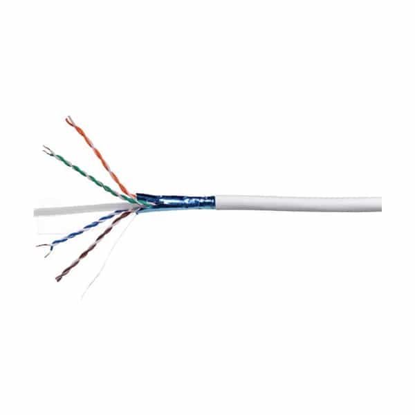 Cable FTP CommScope NetConnect Cat 6A LSZH blanco interior bobina 305 m