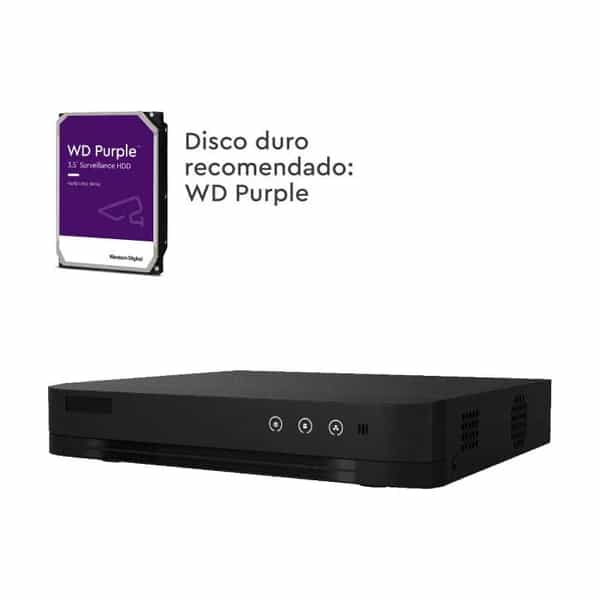 DVR Hikvision iDS-7216HQHI-M1/XT pentahíbrido 16 canales