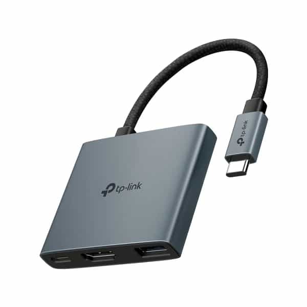Hub USB-C 3 en 1 TP-Link UH3020C HDMI USB carga rápida 100W