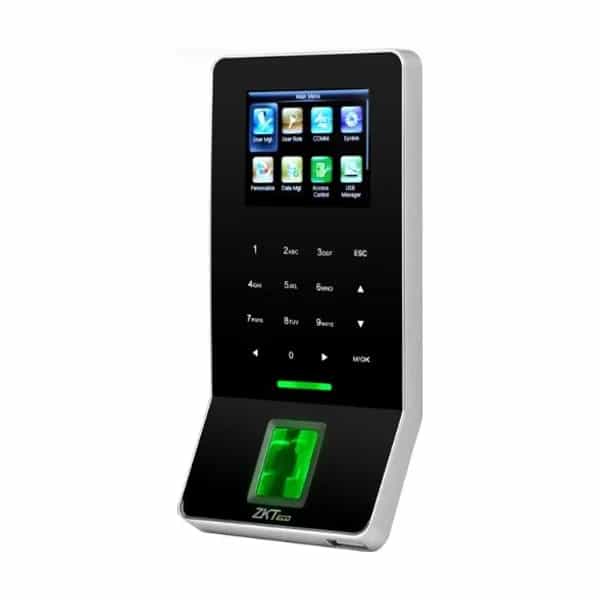 Control de acceso ZKTeco WiFi huella, RFID y PIN ADMS sin fuente F22-ID-ADMS