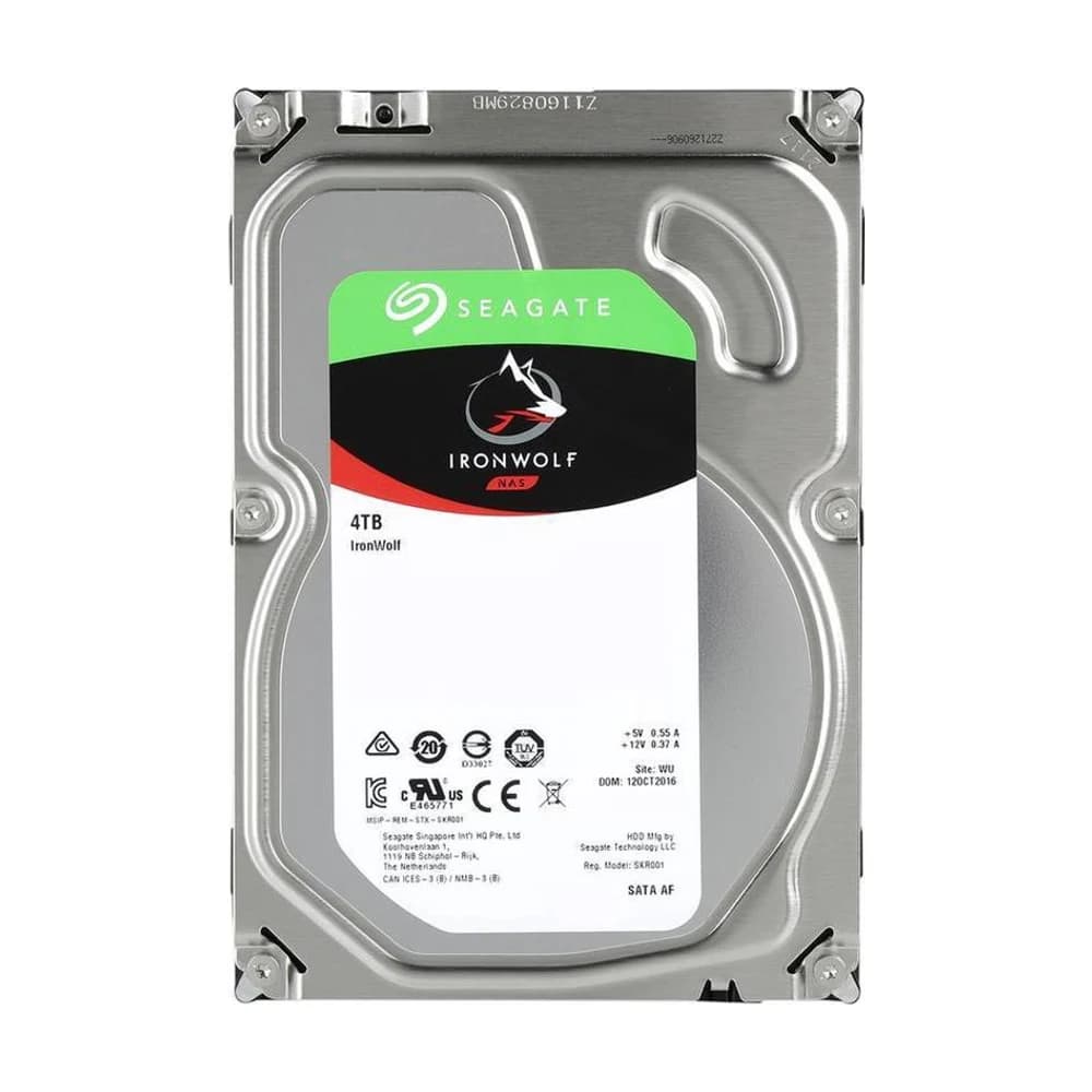 Disco rígido NAS Seagate IronWolf 4 TB 5400 RPM 256 MB CMR ST4000VN006
