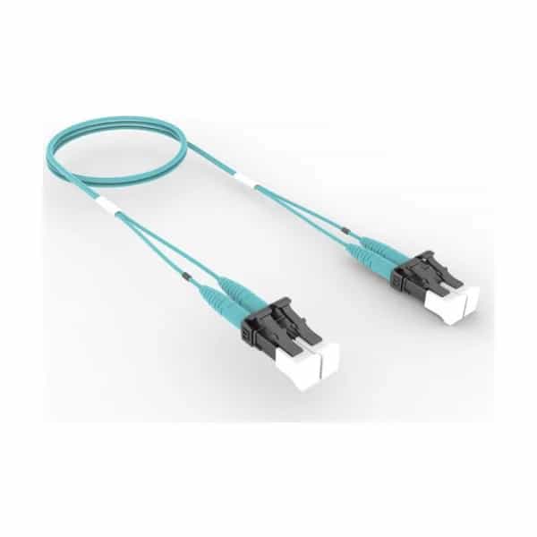 Patchcord de fibra óptica CommScope OM4 LC/LC dúplex 3 m Riser Aqua FEXLCLC42-MXF010
