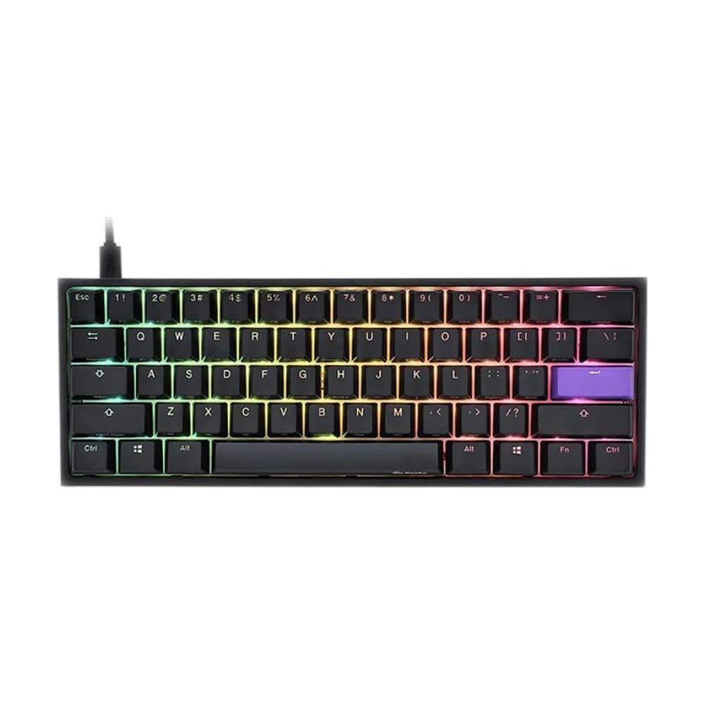 Teclado gamer Ducky One 2 Mini RGB DKON2061ST-SUSPDAZT1