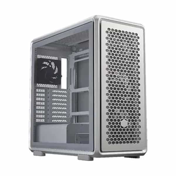 Gabinete Cooler Master MasterFrame 600 4 Fans Sickleflow Aluminio Modular Silver sin fuente