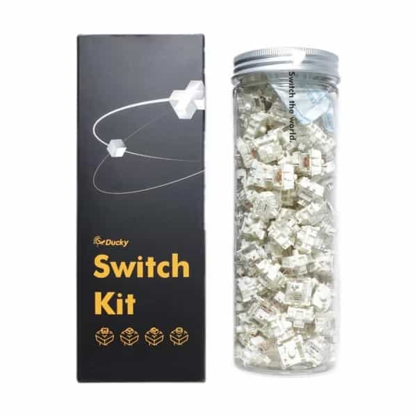 Kit de switches Ducky Gateron G Pro White DSK110-WPA3