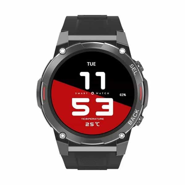 Smartwatch Foxbox Helix negro táctil 1.43" Bluetooth 5.2