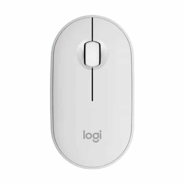 Mouse Logitech Inalámbrico M350s Pebble 2 White 910-007047