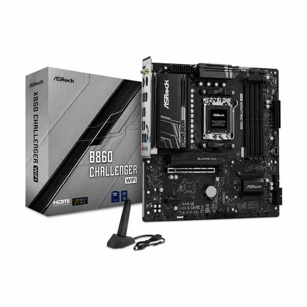 Motherboard ASRock B860 Challenger WiFi LGA1851 DDR5 90-MXBUC0-A0UAYAZ