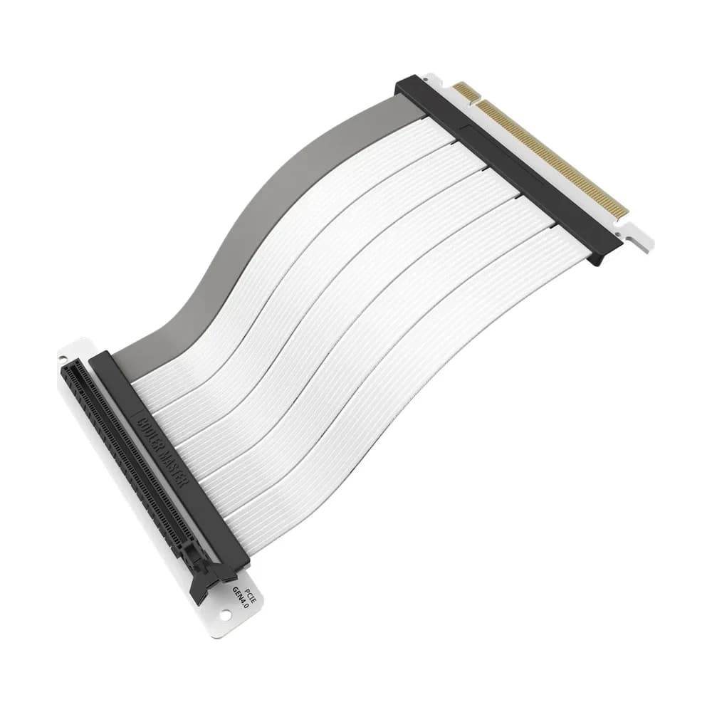 Cable Riser Cooler Master PCIe 4.0 x16 300mm V2 White