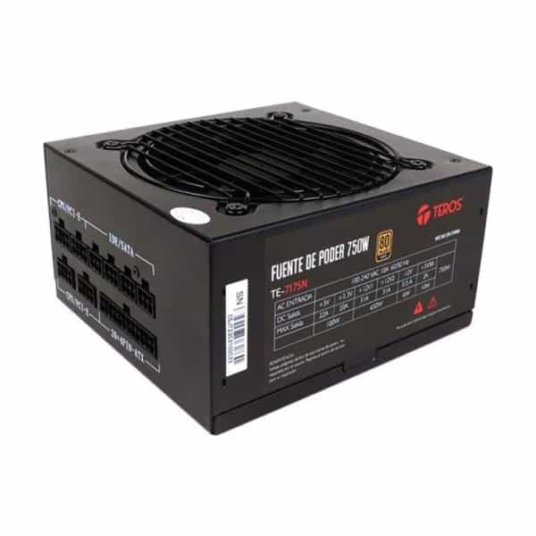 Fuente Teros TE-7175N 750w 80 Plus Gold ATX Full Modular