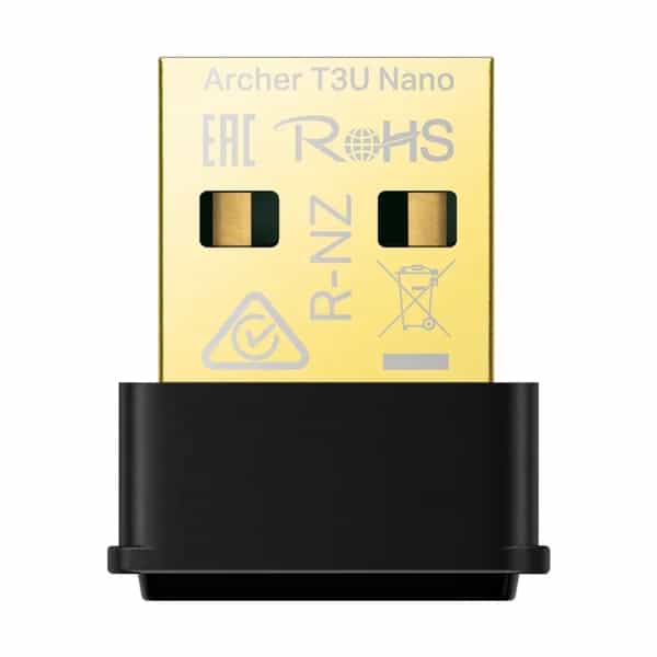 Placa de red USB TP-Link Archer T3U Nano AC1300 Dual Band MU-MIMO
