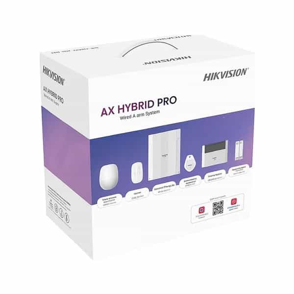 Kit de alarma Hikvision AxHybridPro 64 zonas DS-PHA64-Kit-WB (B)