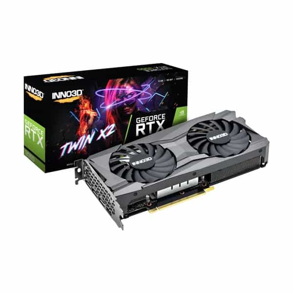 Placa de Video Inno3D GeForce RTX 3060 Twin X2 12G