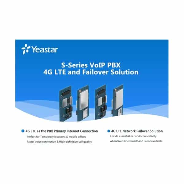 Módulo Yeastar 4G LTE para 1 chip GSM (LTE-AU)