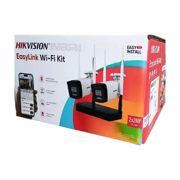 Cámara 2MP Hikvision Easylink Kit NKS422W0H
