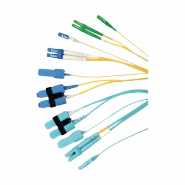 Patchcord de fibra Siemon XGLO monomodo dúplex LC UPC a LC UPC OS1/OS2 LSOH 3m FJ2-LCULCUL-03H