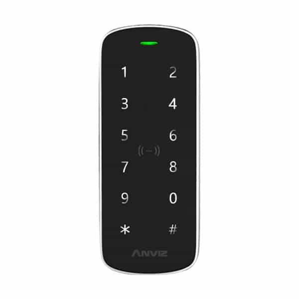 Control de Acceso Anviz Teclado Táctil RFID IP65 IK10 BT sin Fuente