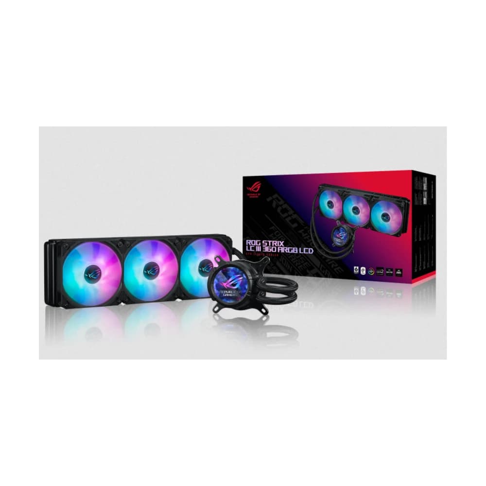 Water Cooler ASUS ROG STRIX LC III 360 ARGB LCD
